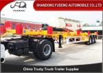 20ft / 40ft Chassis Container Trailer 30-50 Ton Load FUWA / BPW Axle