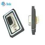 D Sub Connectors for Extreme Temperatures Brass Tin Plated gold Plated Pins IP68