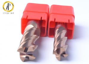 Wholesale Square 4 Flute Carbide End Mill Cutter For Side Machining Hardeness Material from china suppliers