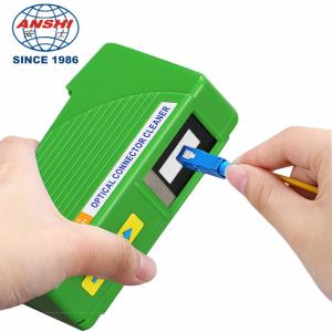 Wholesale AS-FTTH-ACC-QJ-2 Optical Fiber Connector Cleaner Fiber Optic Connector Cleaning Tools Fiber Optic Cleaning Box from china suppliers
