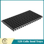 15 To 288 Cells Black Plastic Seed Trays / Plastic Plant Starter Trays