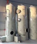 4000mm Height Wet Spraying Purification Tower Gas Scrubber for Air Pollution