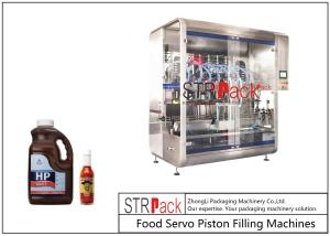Wholesale Fully Automatic Sauce Jar Brown Sauce Food Bottle Filling Machine Food Packaging Machine from china suppliers
