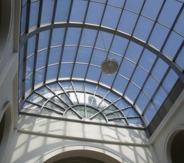 Quality Heatproof tinted laminated glass skylight solar reflective double glazing insulated glass for sale
