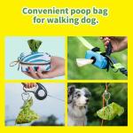 Biodegradable Cornstarch Pet Waste Bag Pack for Environmentally-Conscious Pet