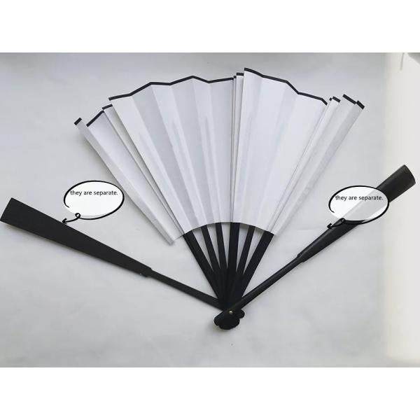 Diy Custom Blank 8 Inch And 10 Inch Silk Sublimation Hand Fans For Heat Press