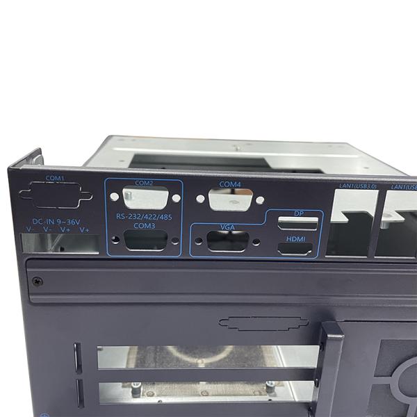 Wallmount IPC Chassis Laser Cut Bending Metal Industrial 24 Bay Server Case