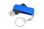 Factory supply 64G 2.0 red color swivel twist metal USB with customized logo and