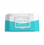 75% Wet Alcohol Disinfectant Wipes Cotton Material High Sterilization Rate