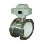 Gas Low Load Electric Actuated Butterfly Valve DIN Standard Single Eccentric