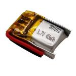 Low Noise TWS Earbuds KC Approved Li Polymer Battery 3.7V 45mAh 501012