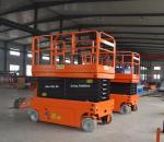 8M 450KG Electric Aerial Scissor Lift , Self Propelled Work Platform CE ISO