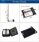 Square 12" Mirror Acrylic Under Vehicle Inspection System