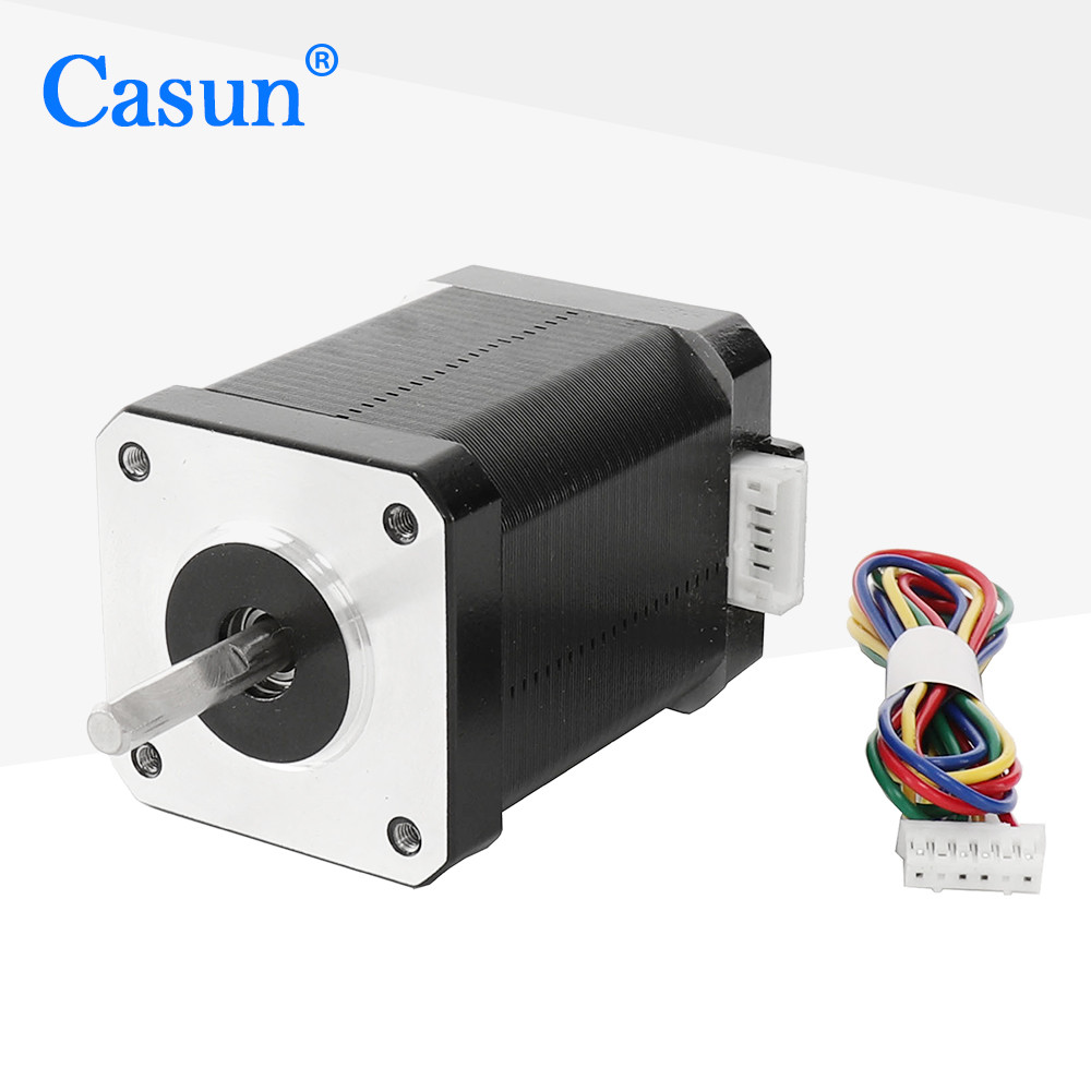 Nema 17 Stepper Motor Bipolar 60mm Body 1.5A 4 wires Connector for 3D Printer Medical Machine