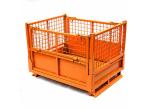 Lockable Steel Mesh Cage Rust Resistant For Warehouse