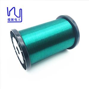 Wholesale Custom Green Color Enamel Coated Magnet Wire 44 Awg 43 Awg 42 Awg from china suppliers