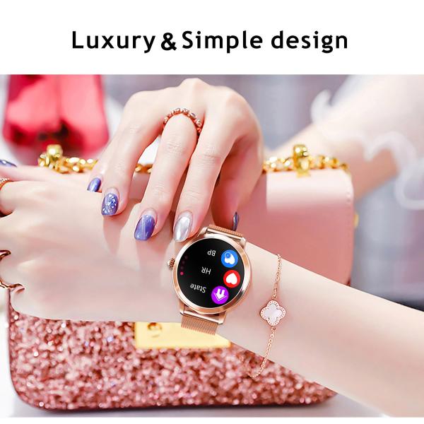 1.09 inch IPS Full Touch Smartwatch with Flap Smart Wearable Bracelets