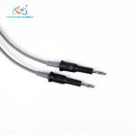 2 Pin Plug Silicone Surgical Consumables Bipolar Cable Reusable