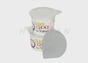 Wholesale 76mm PP Easy Peelable Aluminium Lidding Foil For Yogurt Cup PP PS PE PVC from china suppliers