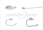 Stainless Steel / Brass Bathroom Hardware Accessories 24" Wall Mounted Towel