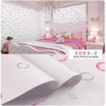Household 3D Wall Paper Sticker PVC Material 45cm Width Oil Proof Peel Stick