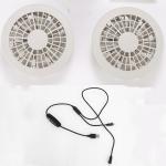 Three Level Speed Jacket Cooling Fan 2piece Fan For Summer Working Men Suits