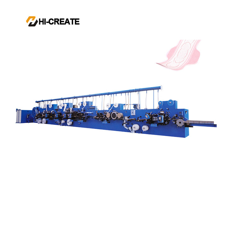 Fully Automatic Sanitary Napkin Making Machine Menstrual Pads Machine