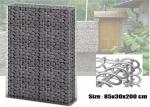PVC Coated Low Cabon Steel Welded Gabion Box 1 X 1 X 1m