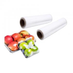 China 100% Biodegradable Plastic PE Cling Film Roll Wrap Food Grade Clear Wrap Preservative on sale