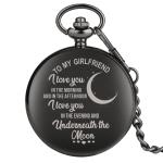 ODM Vintage Pocket Watch With Chain Stainless Steel Material