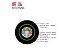 Buried Fiber Armored Fiber Optic Cable Layer Stranded Optical For Telecommunicat
