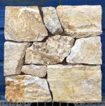 Natural 2.5cm Random Stone Corner Wall Cladding Exterior Interior