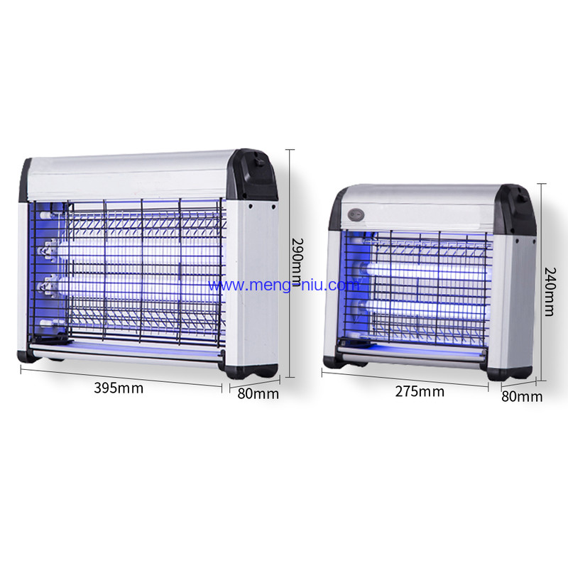 Alu. Frame Electric Indoor Insect Killer Mosquito killer lamp with Powerful 1900V Grid 20W/30W/40W Bulbs