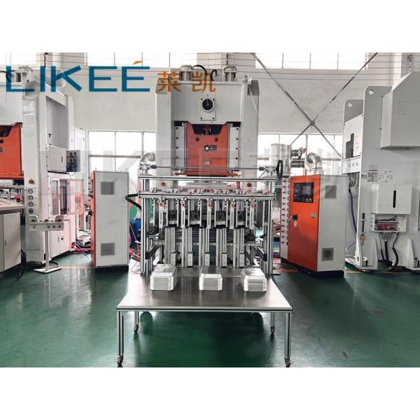 LK-T80 Food Container Punching Machine for Low Waste Raw Material Production