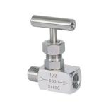 1" SS316 Threaded Needle Valve , Flow Control Needle Valve