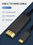 WGE 19FN 60HZ USB C To Hdmi Adapter 4k Cable HDTV 1080P