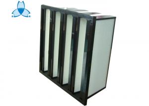 Wholesale Second Stage V Bank Fiberglass Air Filters Air Ventilation System 592x490x292 from china suppliers