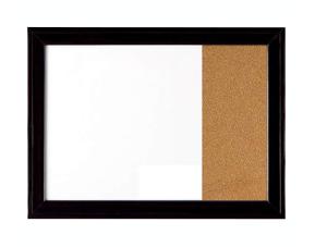 Wholesale Wood Framed Cork Bulletin Board ABS Corner Hiding Wall Mounting Style from china suppliers