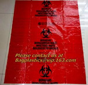 Wholesale Biohazard Waste Bags, Biohazard Garbage, Waste Disposal Bag, Blue bags, sacks, medical clinics, doctors offices nursing from china suppliers