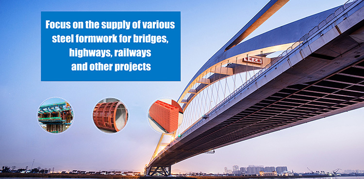 Factory Direct Sale Rapid-Build Steel Structures Universal Bridge Template Construction Formwork