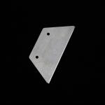 Hard Carbide 86x38 Corner Slitter Knife Plastic Foil Package Film Slitting