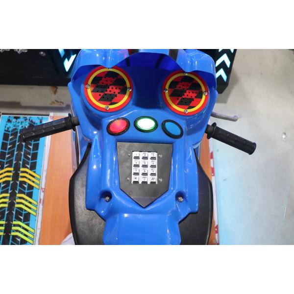 Super Motor Bike Racing Arcade Machine D2400 * W2450 * H2500mm Size 300W Power
