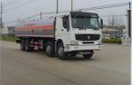 26 CBM Oil Tank Truck , Computer Refueling Mobile Fuel Trucks Oil Tanker