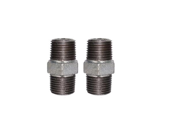 1-1/2" Malleabale Iron Barrel Pipe Fitting Nipple Male Hex Nipple FM / UL