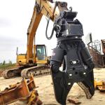 Double Cylinder Excavator Hydraulic Shear For 30 Ton 35 Ton Excavator