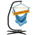 Mail Packing 360 Degree Rotation Portable Hammock Chair C-Stand for Outdoor
