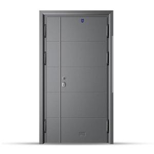 Wholesale Villa Morden Front Steel Door Entry Door With Frame Sound Proof customized size from china suppliers