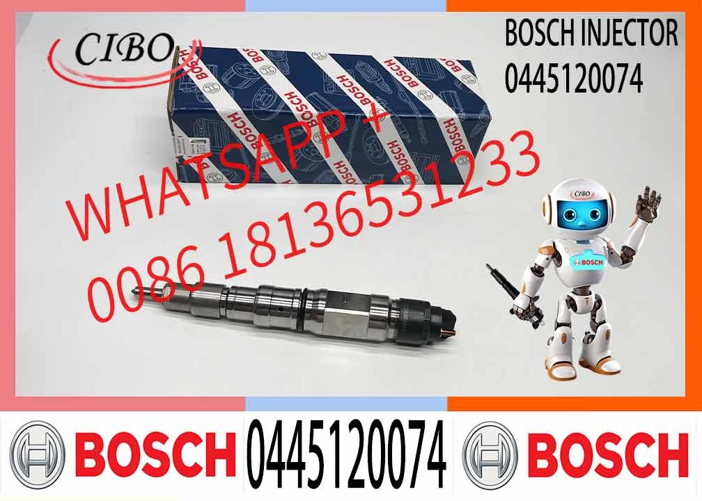0445120074 Diesel Fuel Injector 0445 120 074 0445120074/0445120138 For Vovlo Excavator