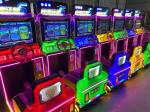 Two Players Car Driving Arcade Machine Coin Operated Game Machine 220V