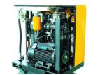Electric Portable Tank Combined Screw Air Compressor 11kw 15hp Long Life - Time